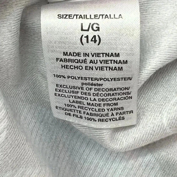 Adidas Girls Black Floral Printed‎ 3-Striped Zip Up Tricot Jacket AP4532 Sz L 14 - Picture 9 of 13